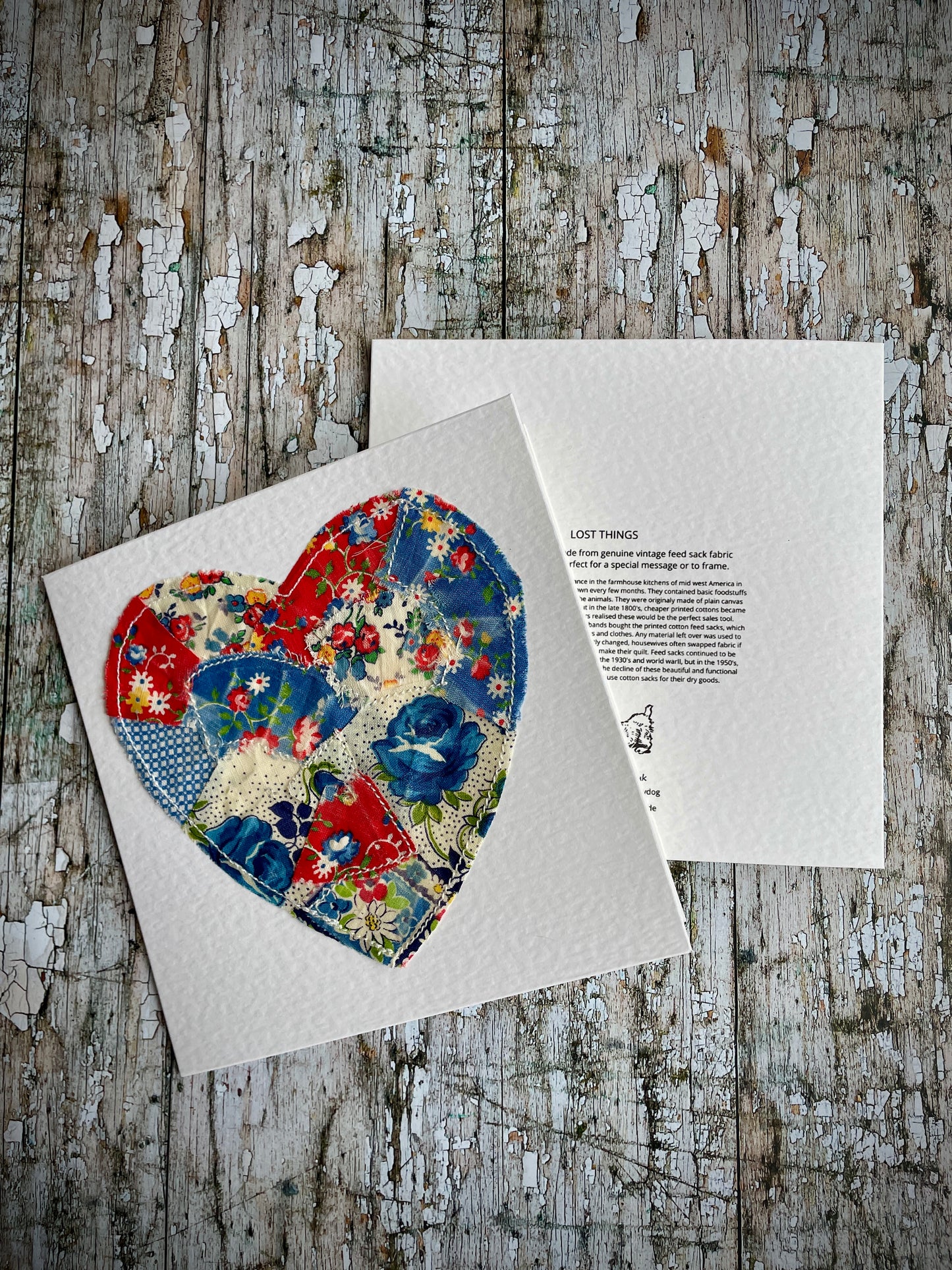 One Of A Kind Patchwork Card no.20