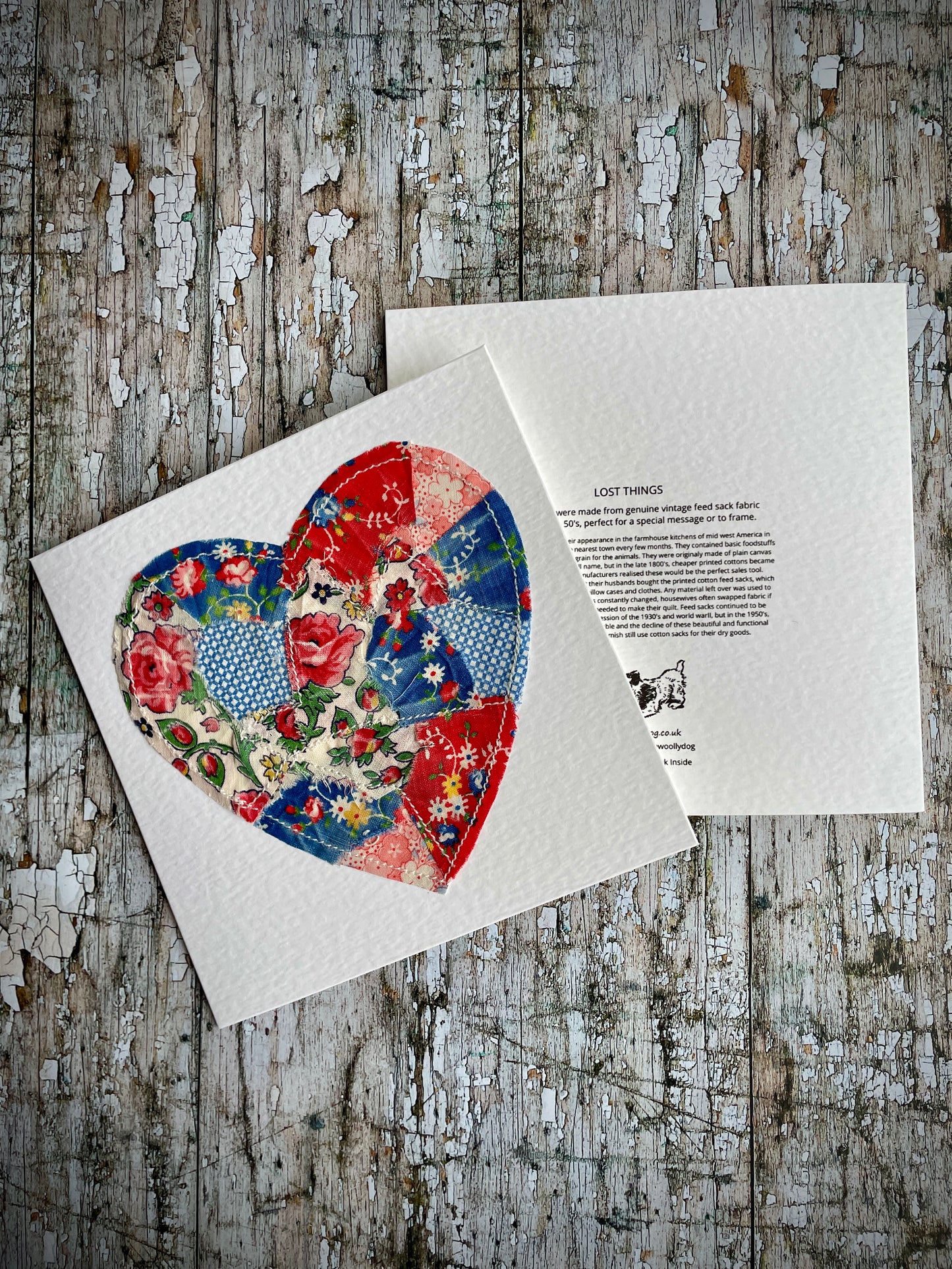 One Of A Kind Patchwork Card no.21