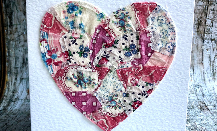 One Of A Kind Patchwork Card no.5