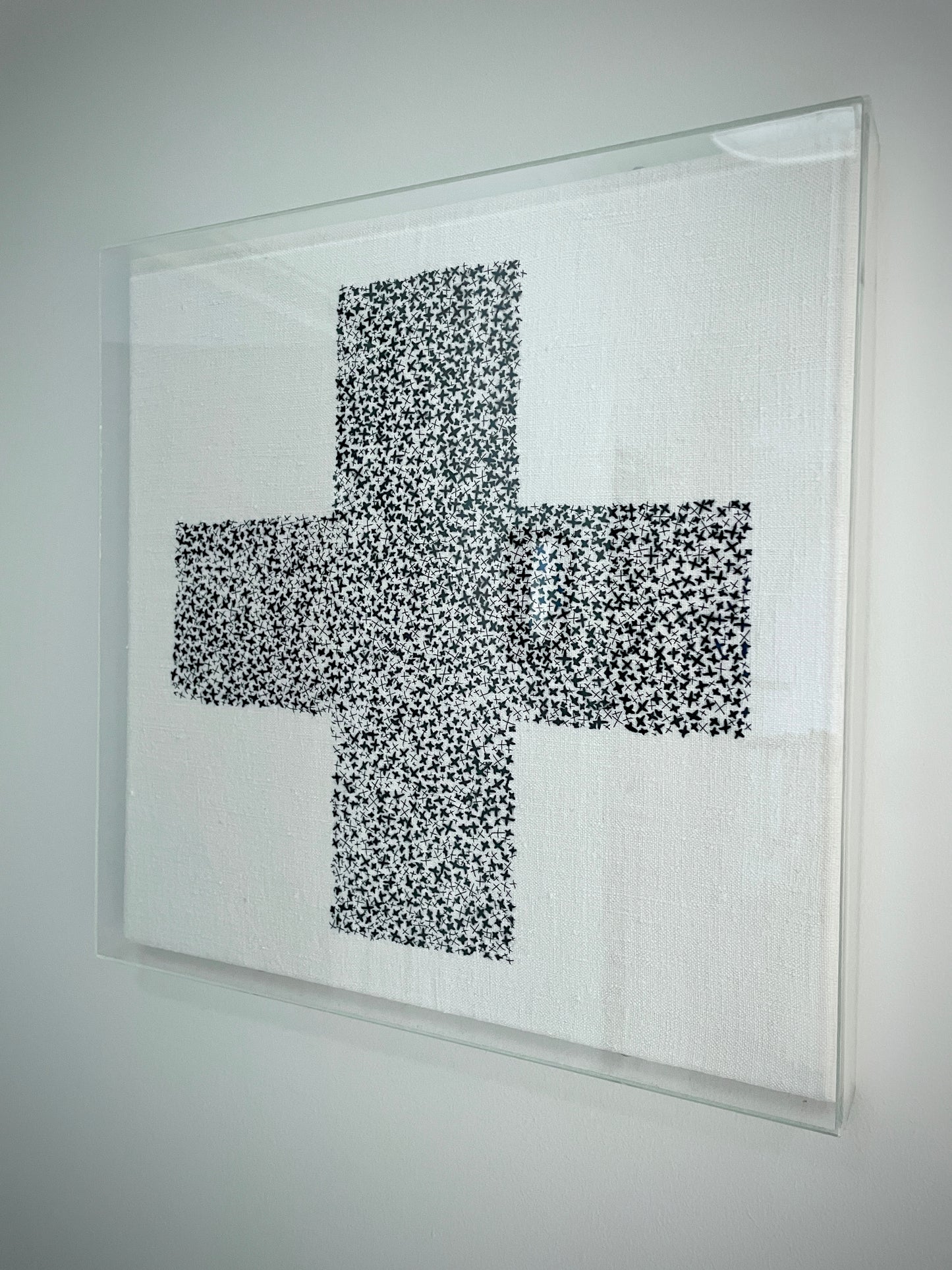 Embroidered Artwork Cross