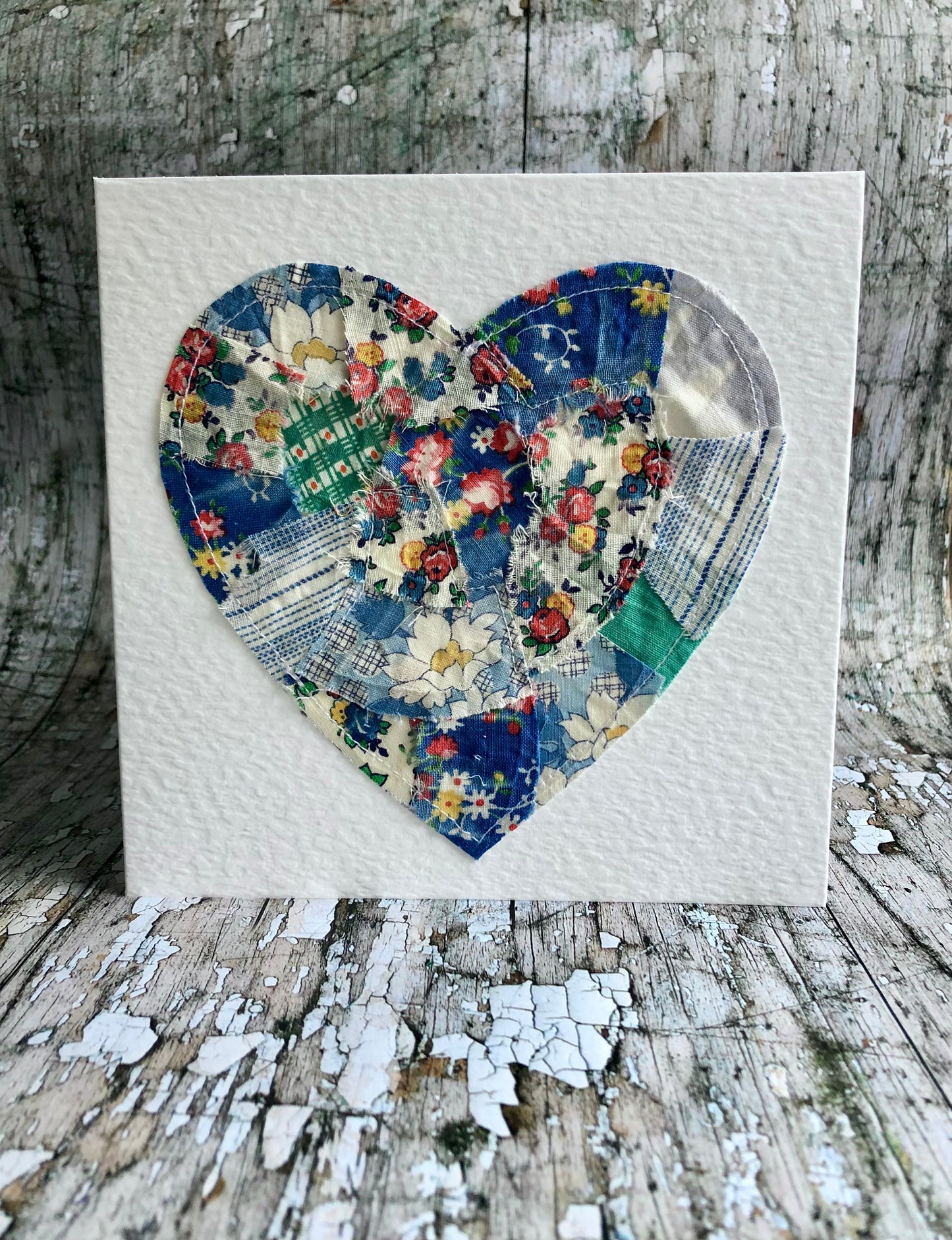 One Of A Kind Patchwork Card no.9