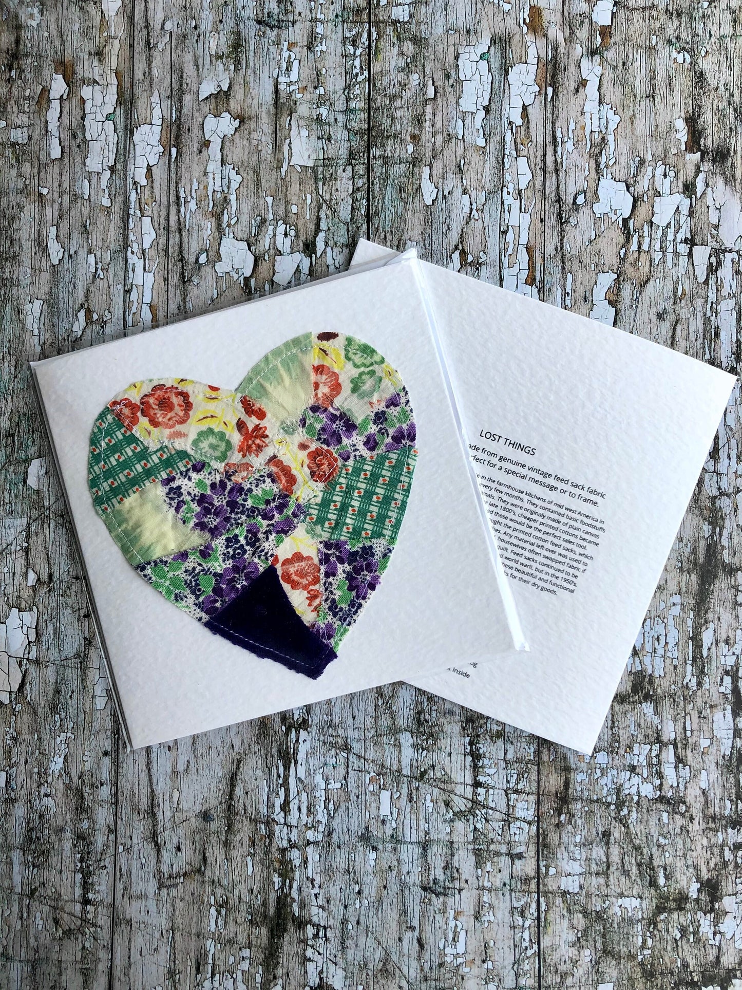 One Of A Kind Patchwork Card no.11