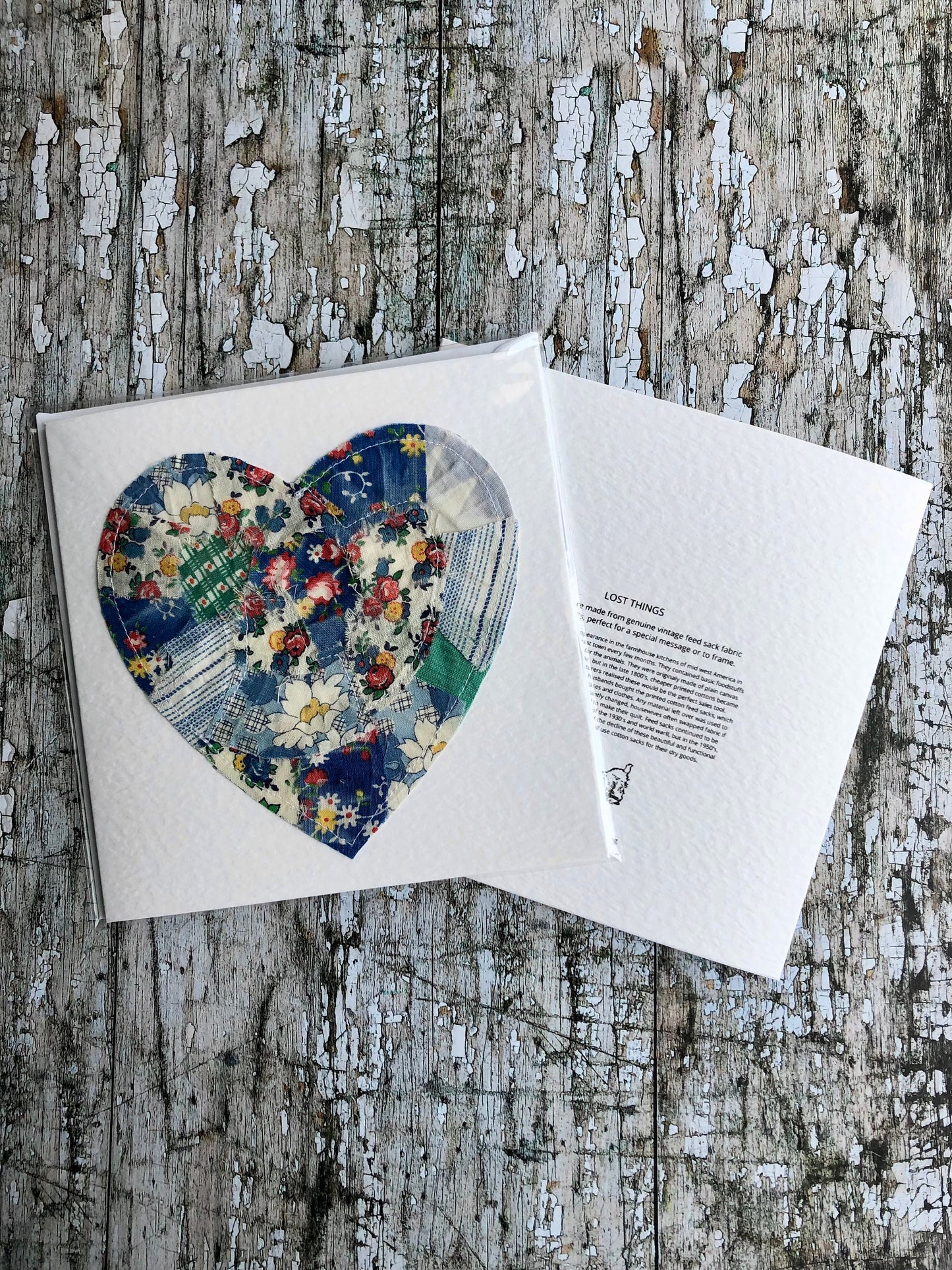 One Of A Kind Patchwork Card no.9