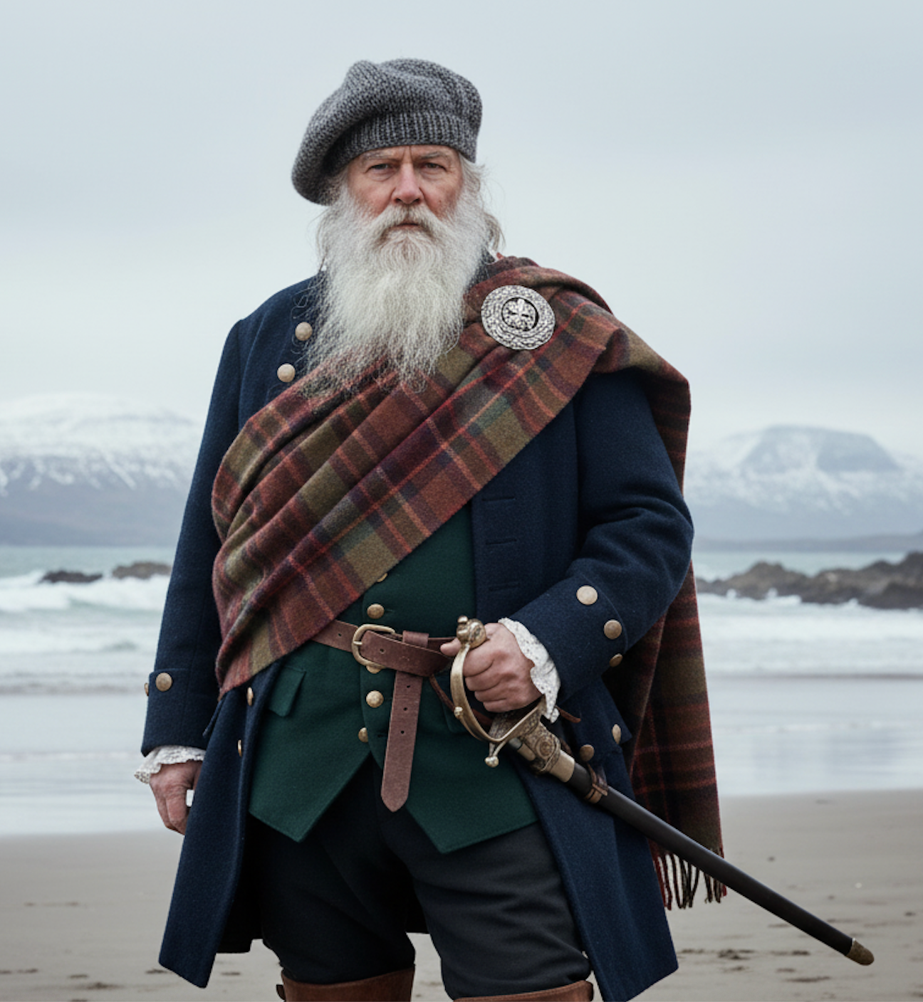 Hand Knitted Wool Berets