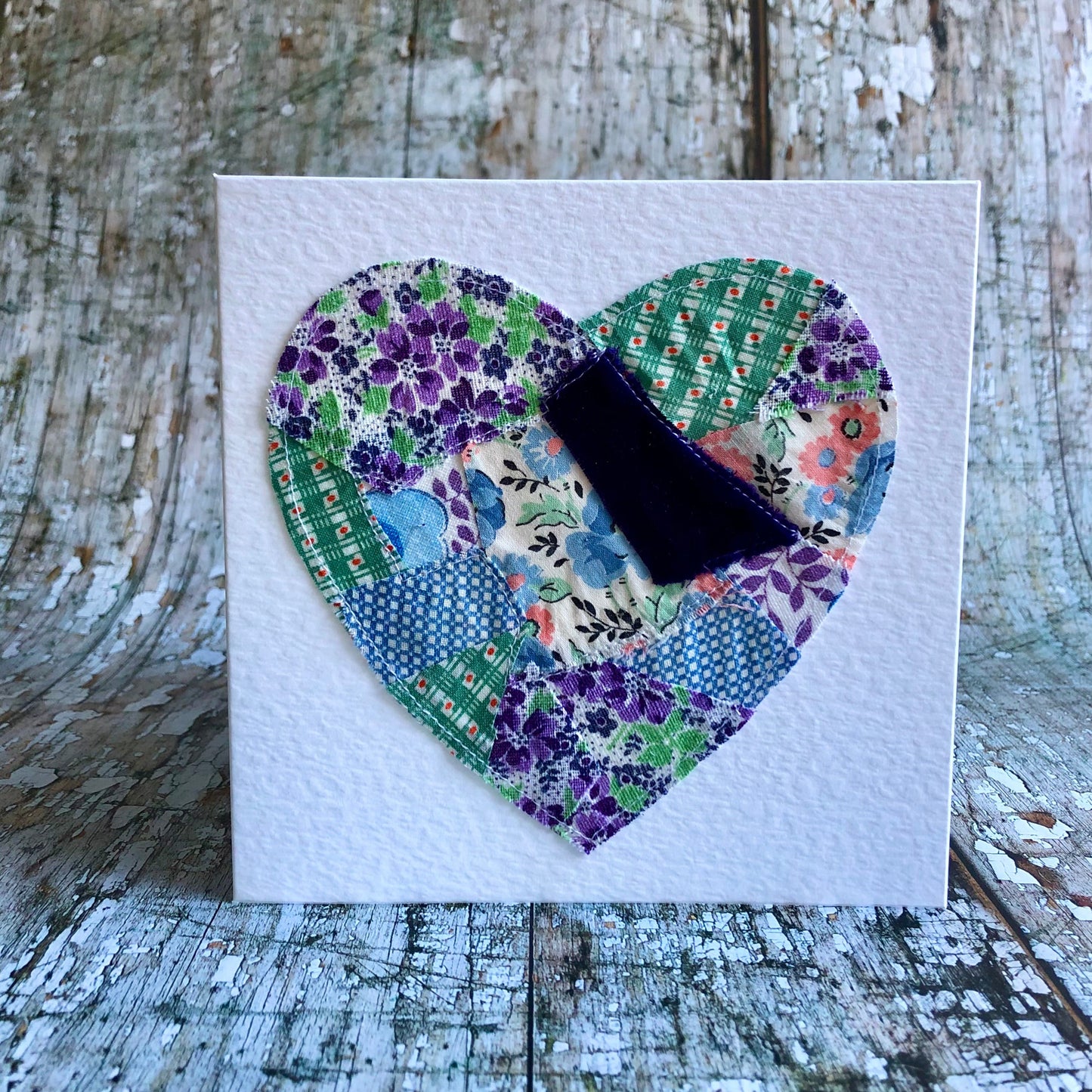 One Of A Kind Patchwork Card no.14