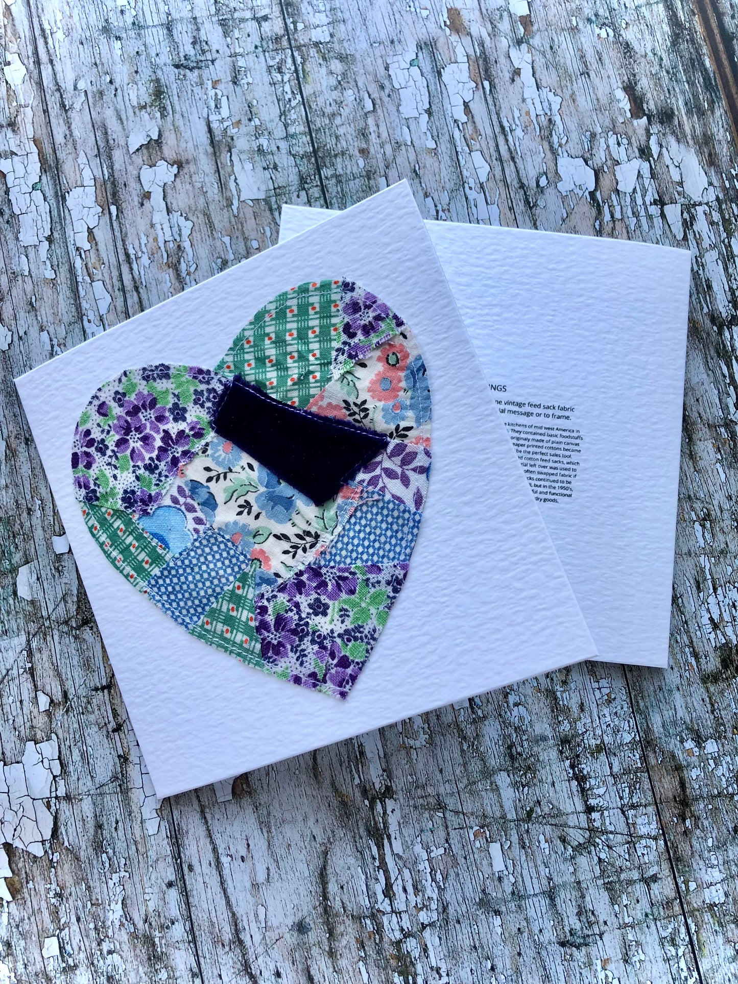 One Of A Kind Patchwork Card no.14