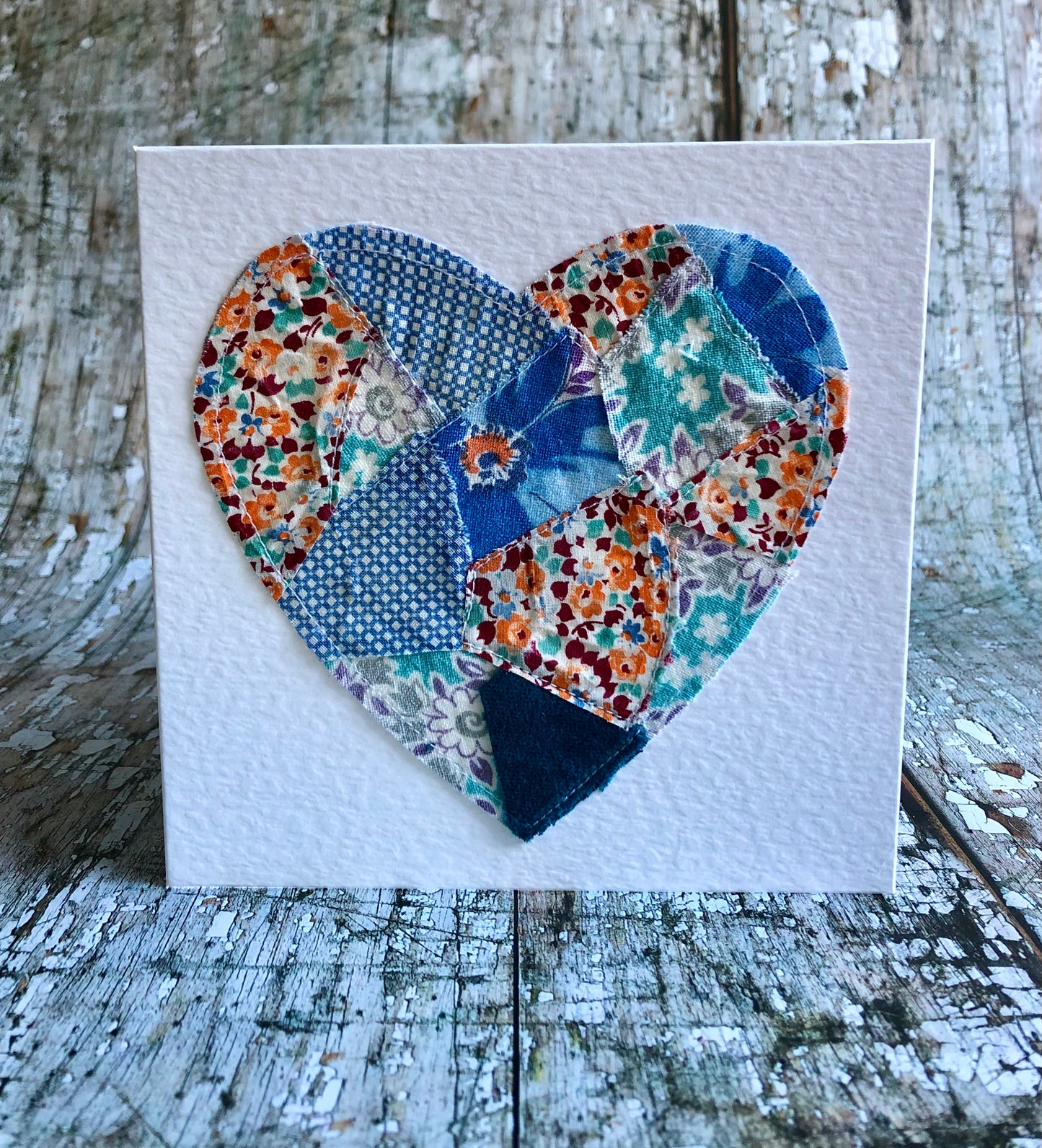 One Of A Kind Patchwork Card no.16