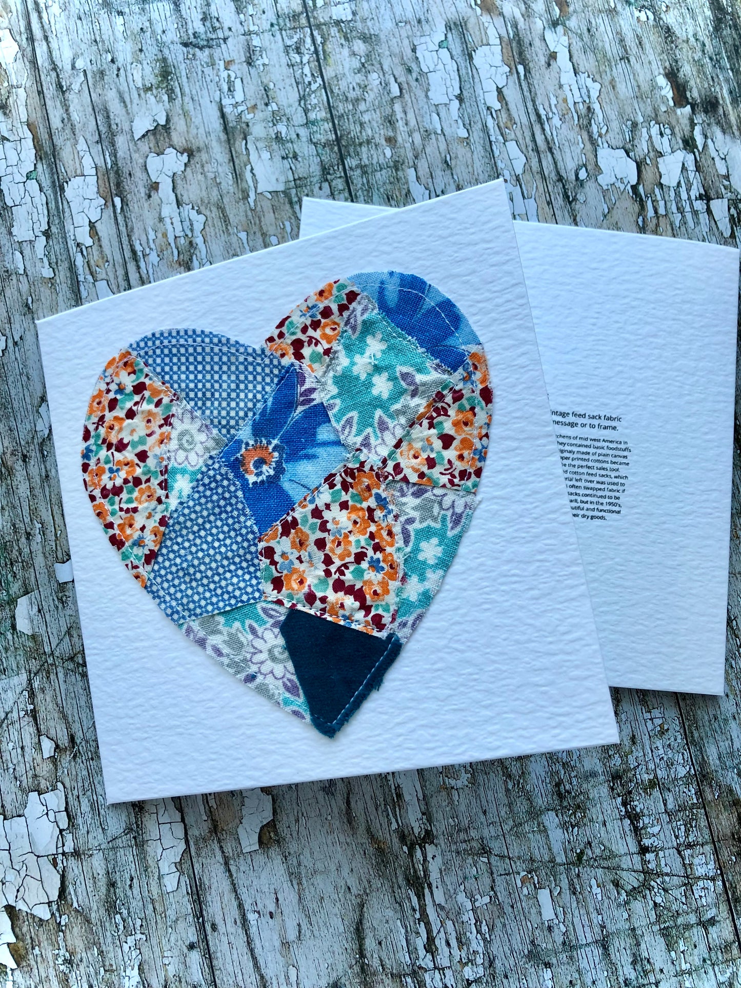 One Of A Kind Patchwork Card no.16