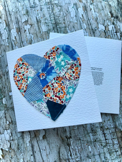 One Of A Kind Patchwork Card no.16