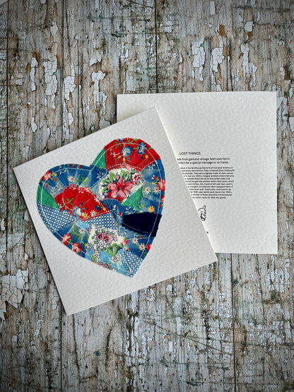 One Of A Kind Patchwork Card no.17