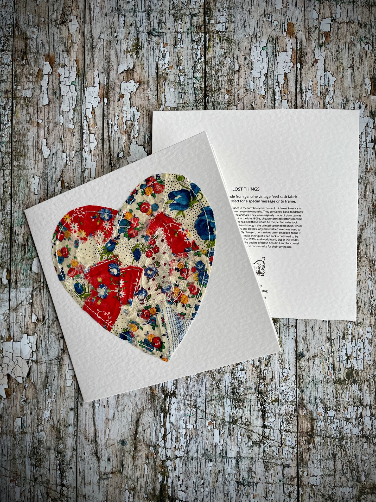 One Of A Kind Patchwork Card no.18