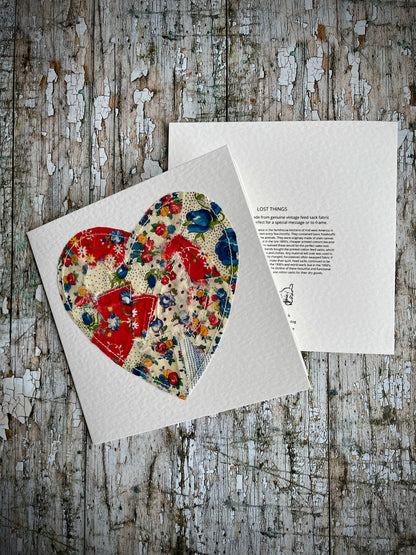 One Of A Kind Patchwork Card no.18
