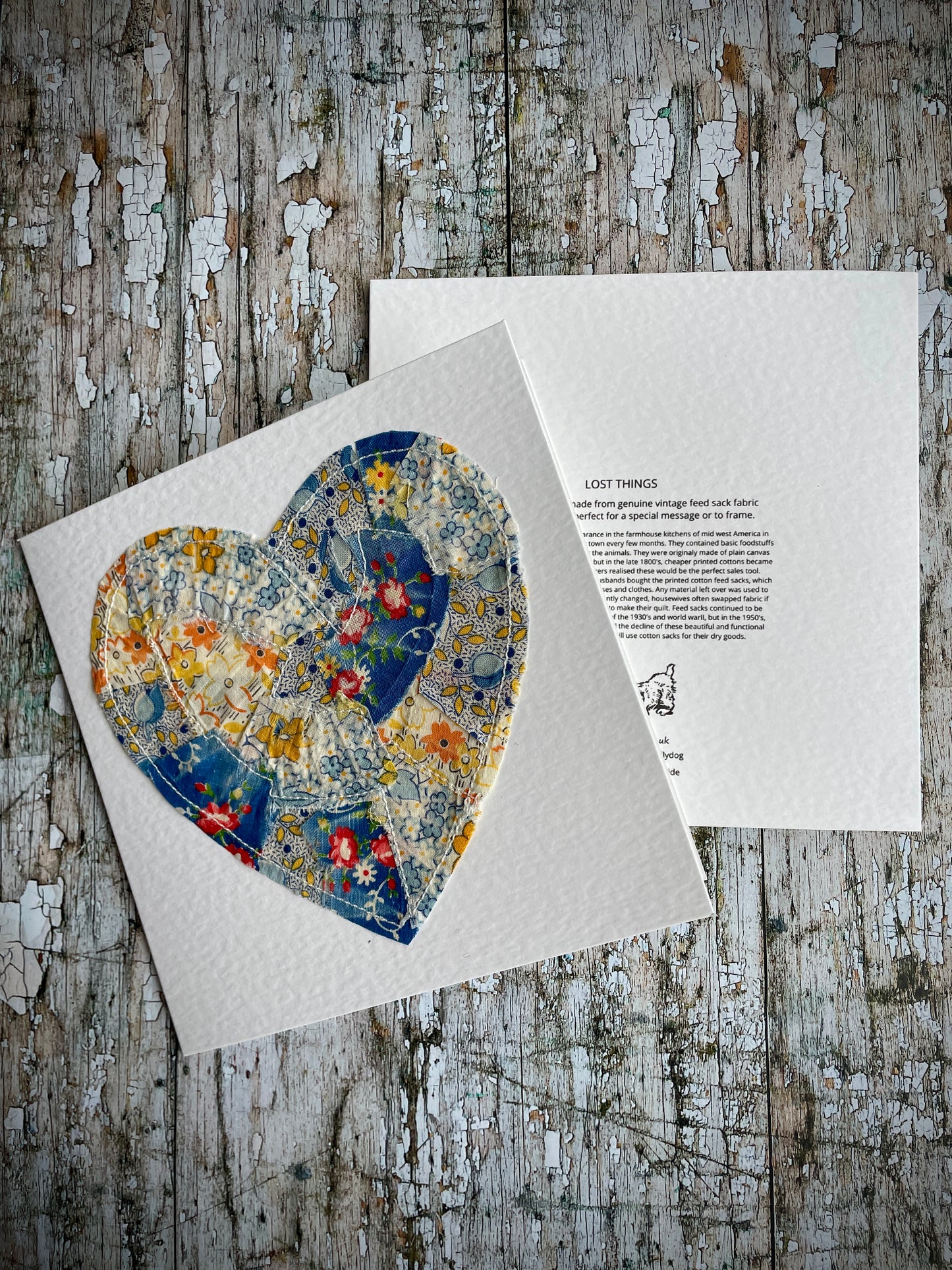 One Of A Kind Patchwork Card no. 19