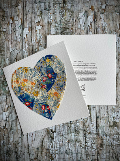 One Of A Kind Patchwork Card no. 19
