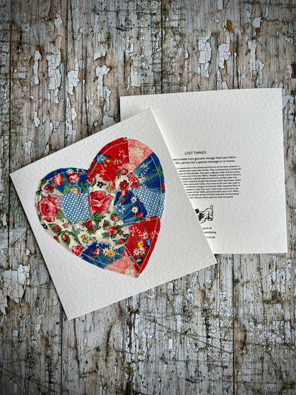 One Of A Kind Patchwork Card no.21