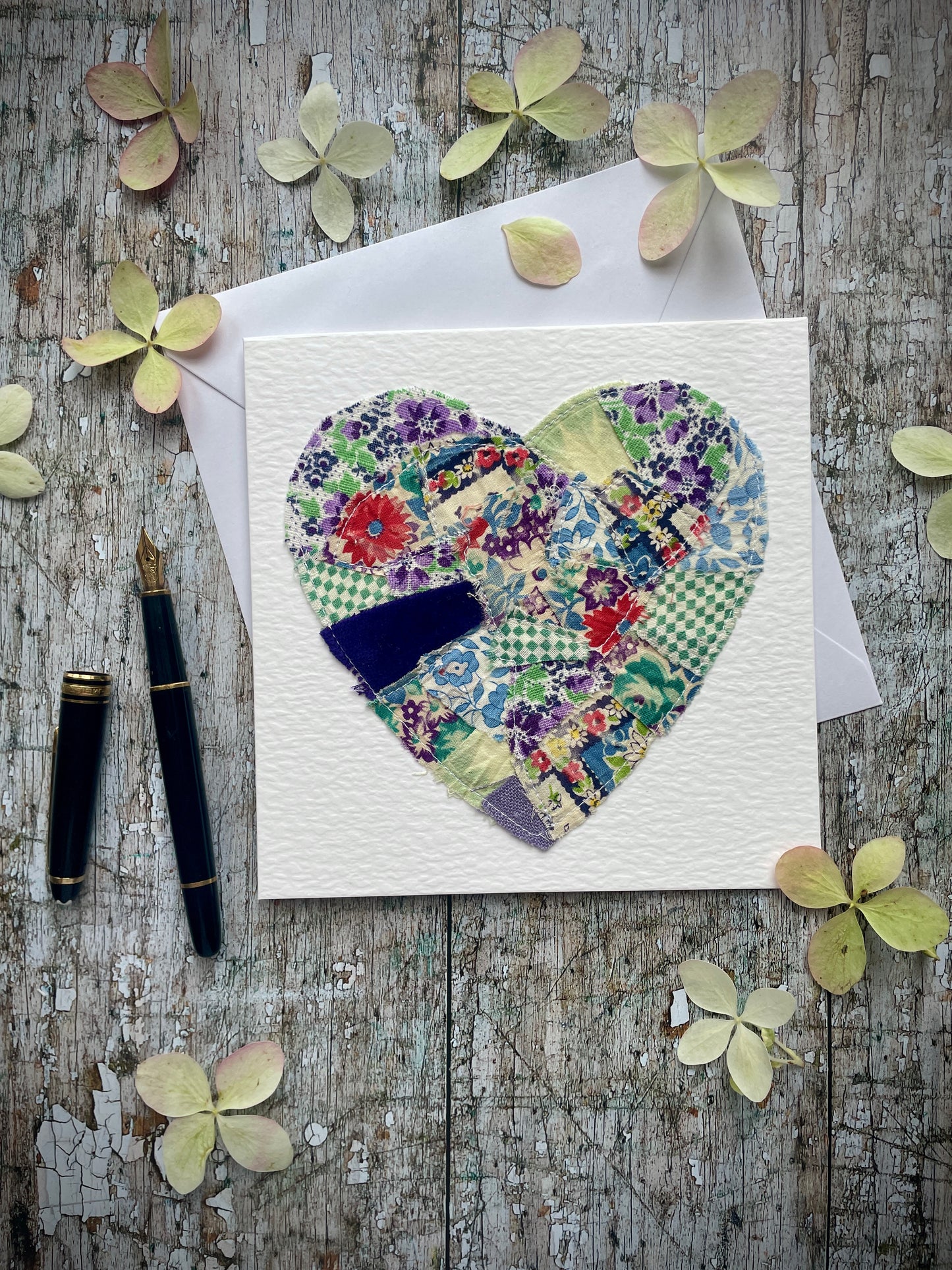 One Of A Kind Patchwork Card no.7