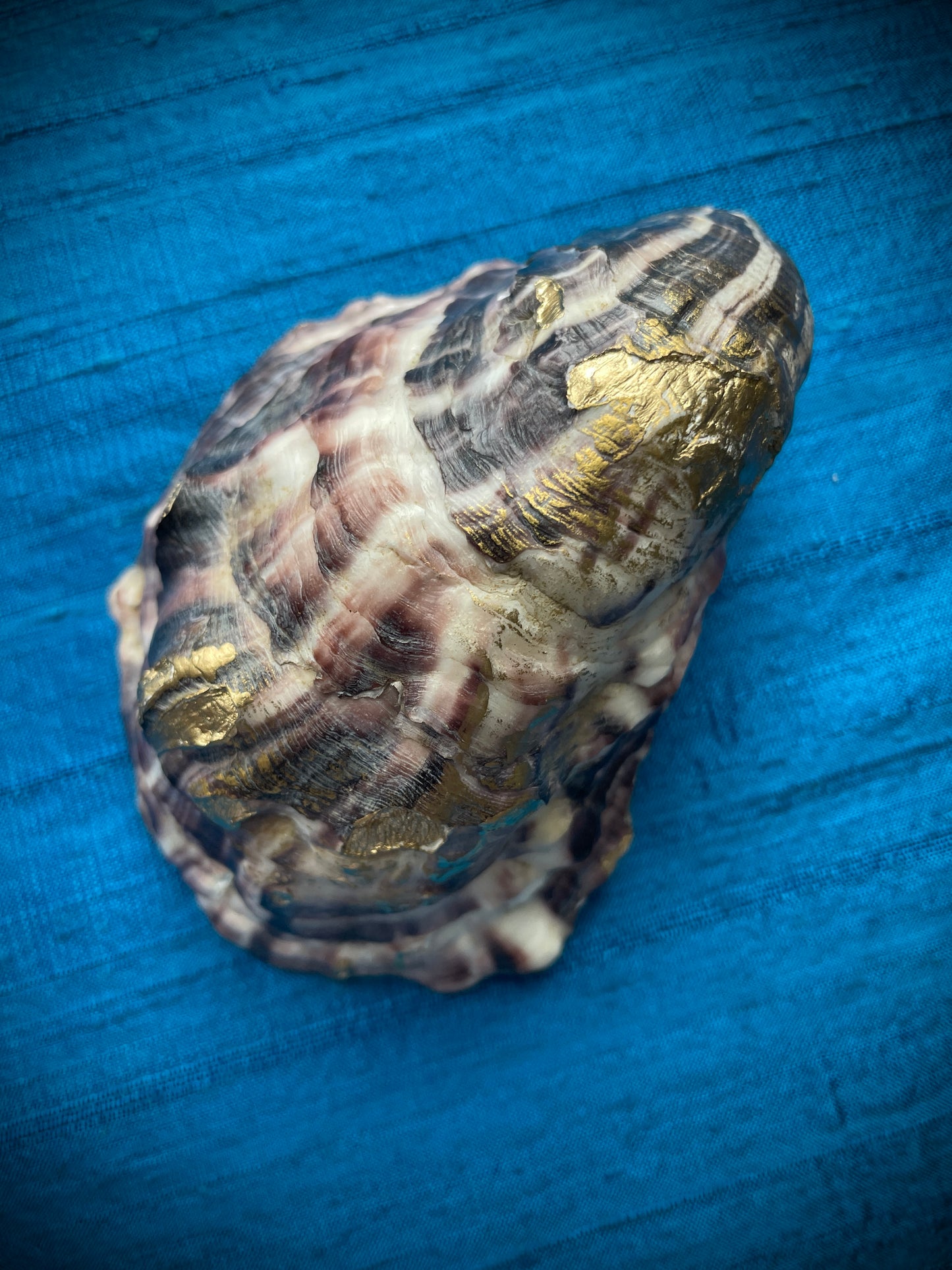 Calligraphy Oyster Shell 'I Have Crossed Oceans'