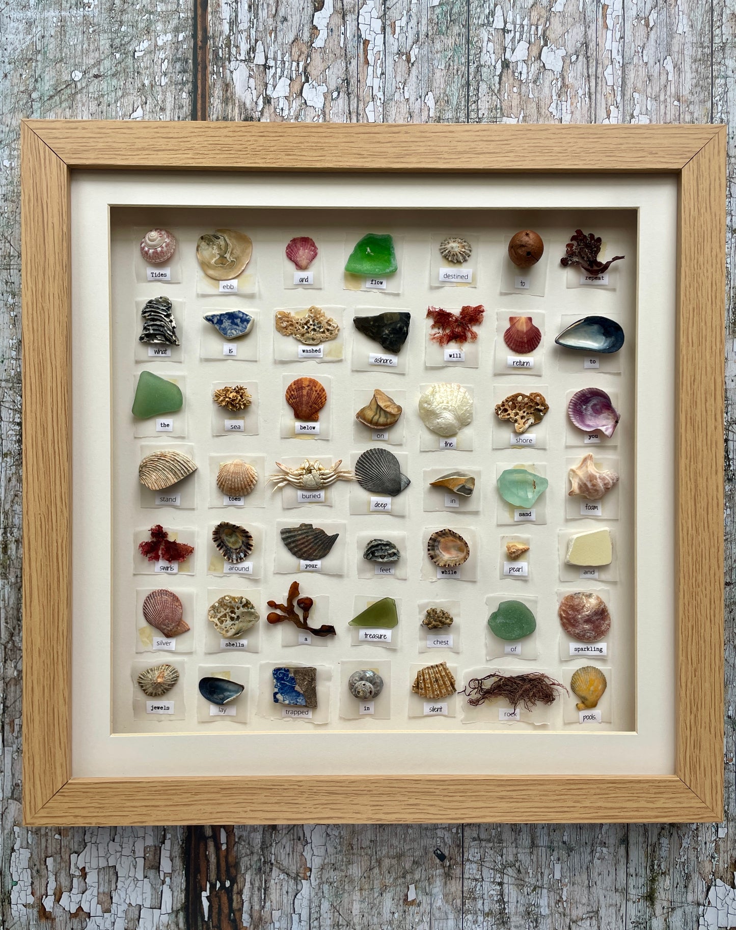 Poetry Shell Art Box no.1