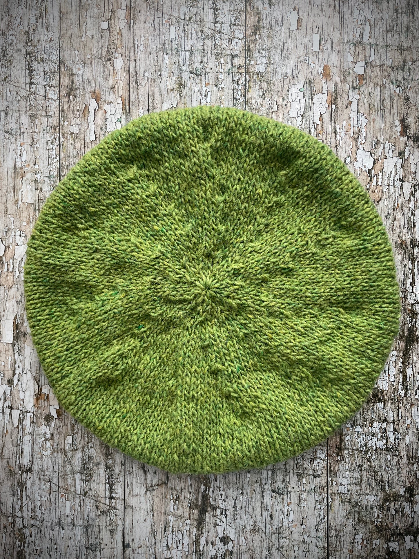 Hand Knitted Wool Beret Green Tweed

Beautifully hand knitted beret in Icelandic Lettlopi pure wool, perfect for keeping your head warm on cold days and knitted in a lovely green tweed colour, with a ribbed band that gives the hat a snug fit.

SIZE: adult.

CARE: hand wash or machine wash on wool cycle at 30 degrees, dry flat, do not tumble dry.