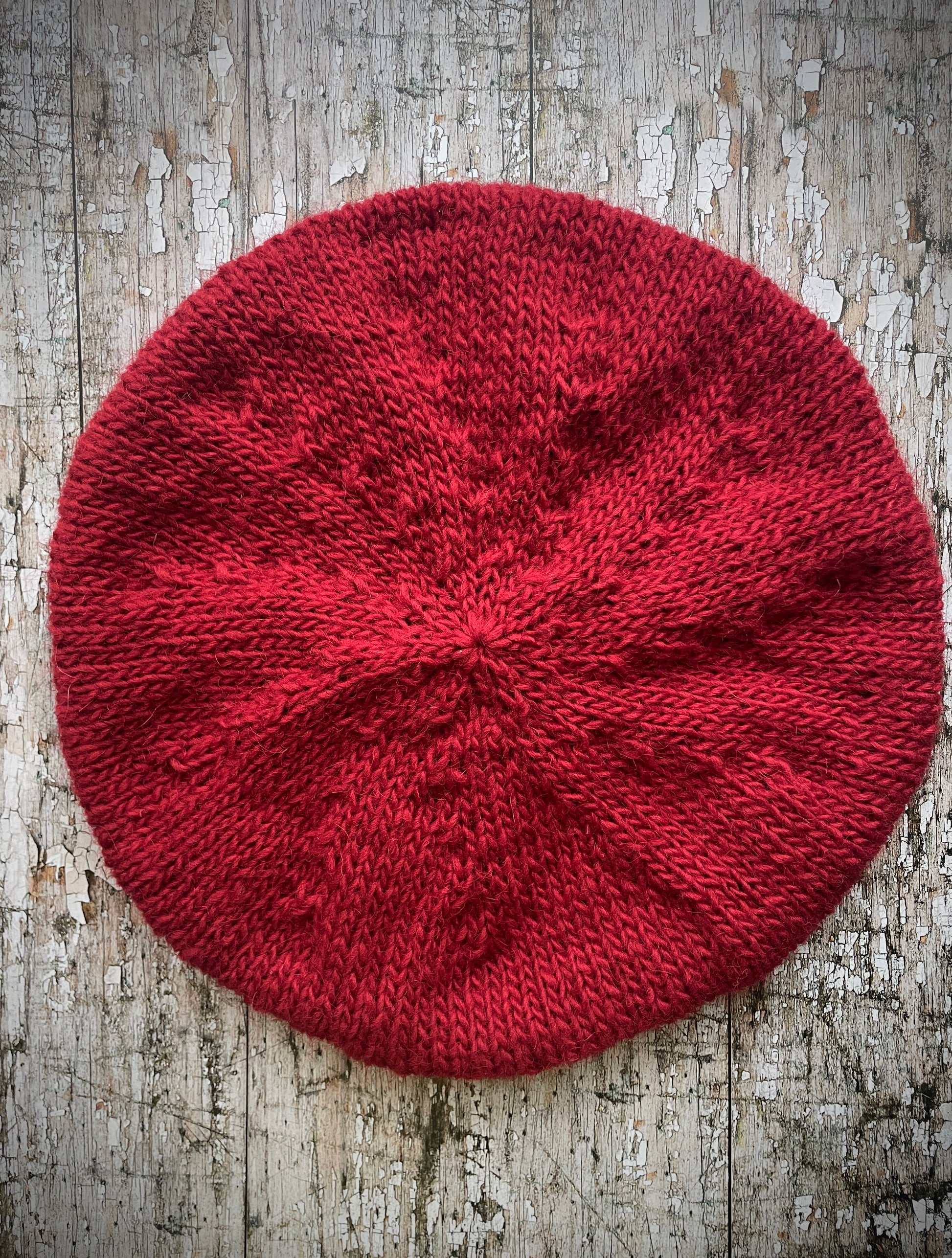 Hand Knitted Wool Beret Red

Beautifully hand knitted beret in Icelandic Lettlopi pure wool, perfect for keeping your head warm on cold days and knitted in a dark red colour, with a ribbed band that gives the hat a snug fit.

SIZE: adult.

CARE: hand wash or machine wash on wool cycle at 30 degrees, dry flat, do not tumble dry.