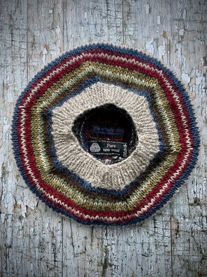 40's Style hand Knitted Wool Beret no.11