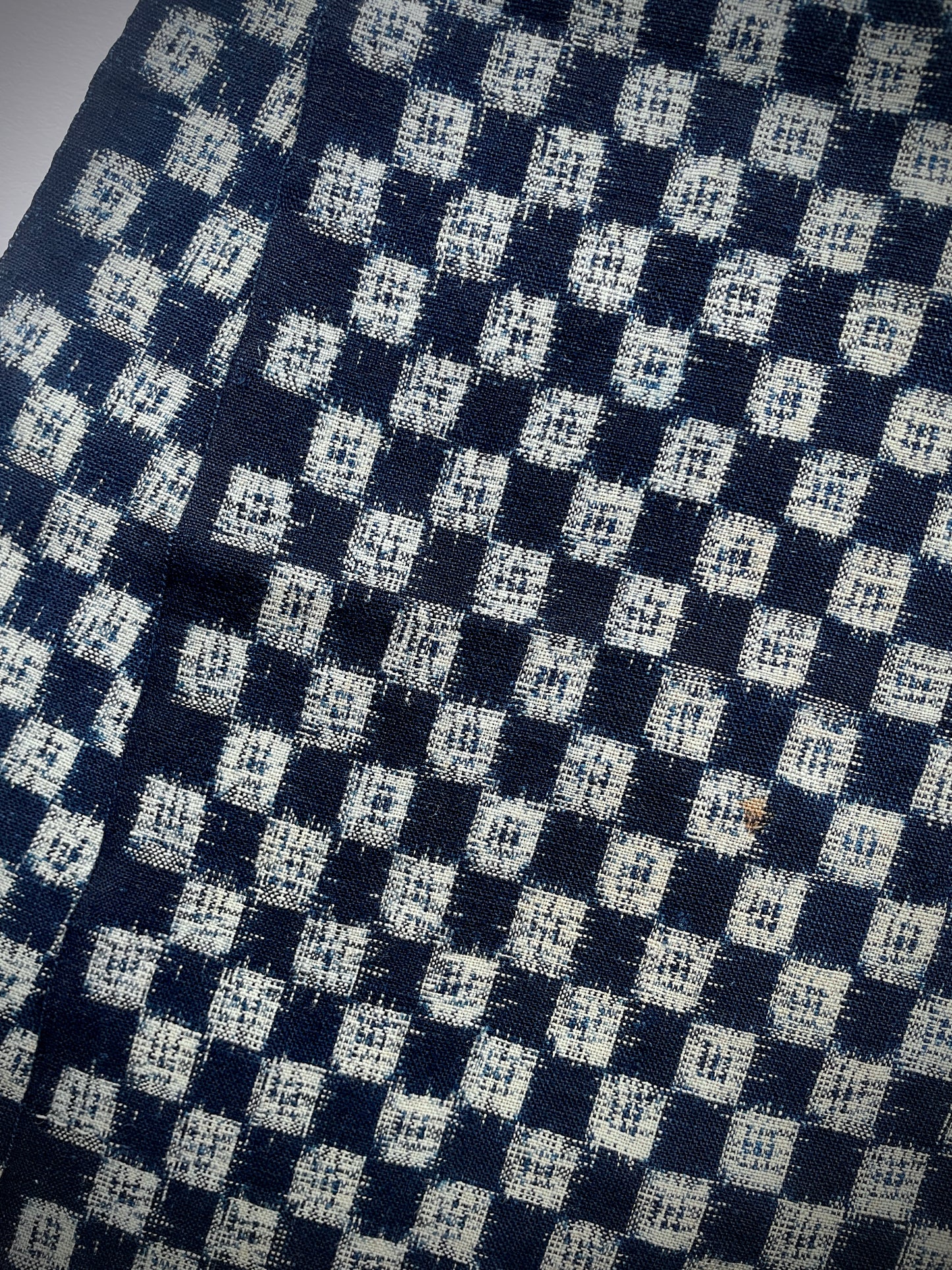 Japanese Antique Kasuri Fabric Scarf