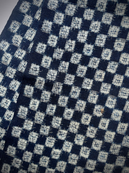 Japanese Antique Kasuri Fabric Scarf