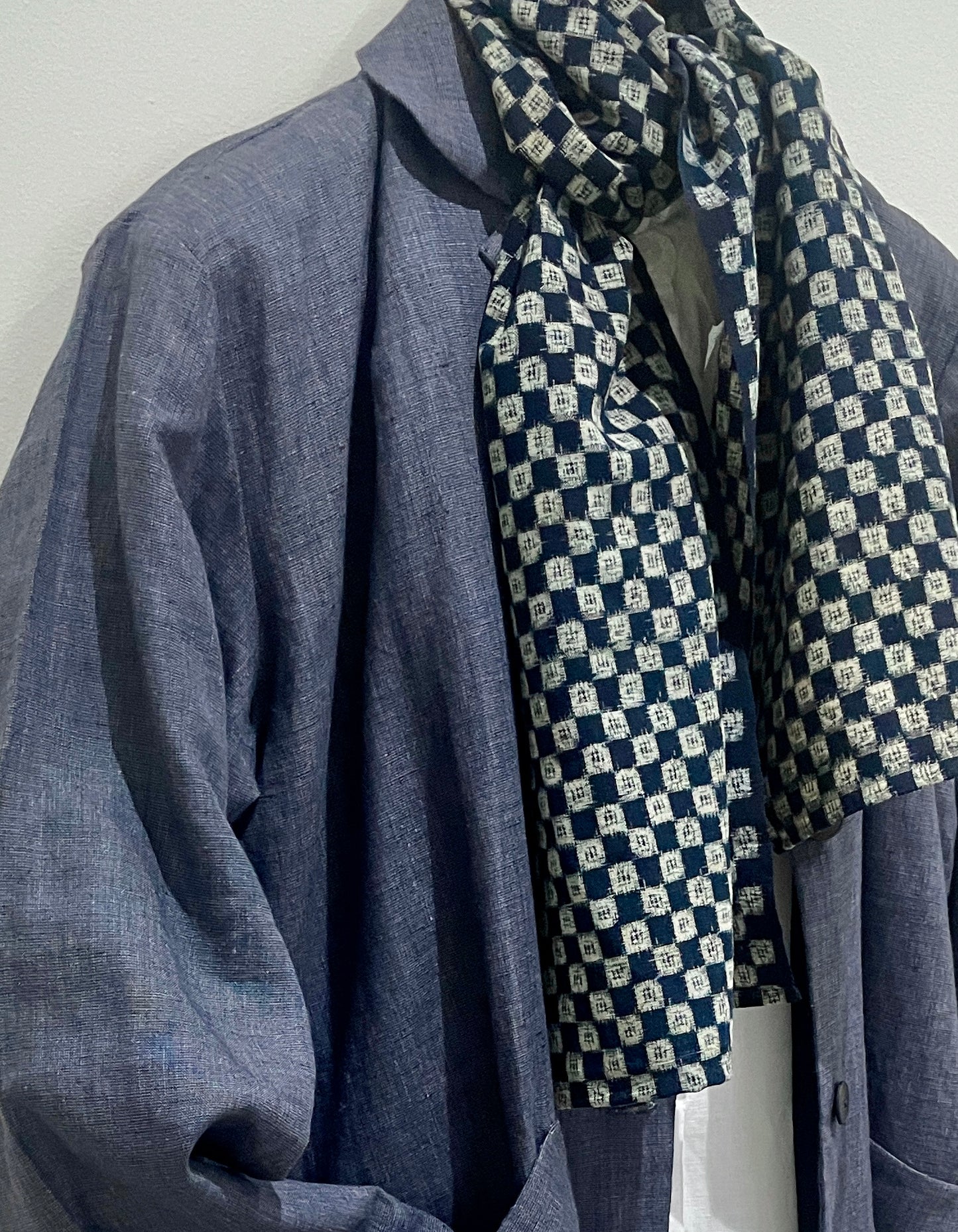 Medium Weight Linen Duster Coat