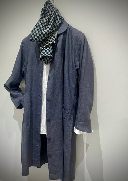 Medium Weight Linen Duster Coat