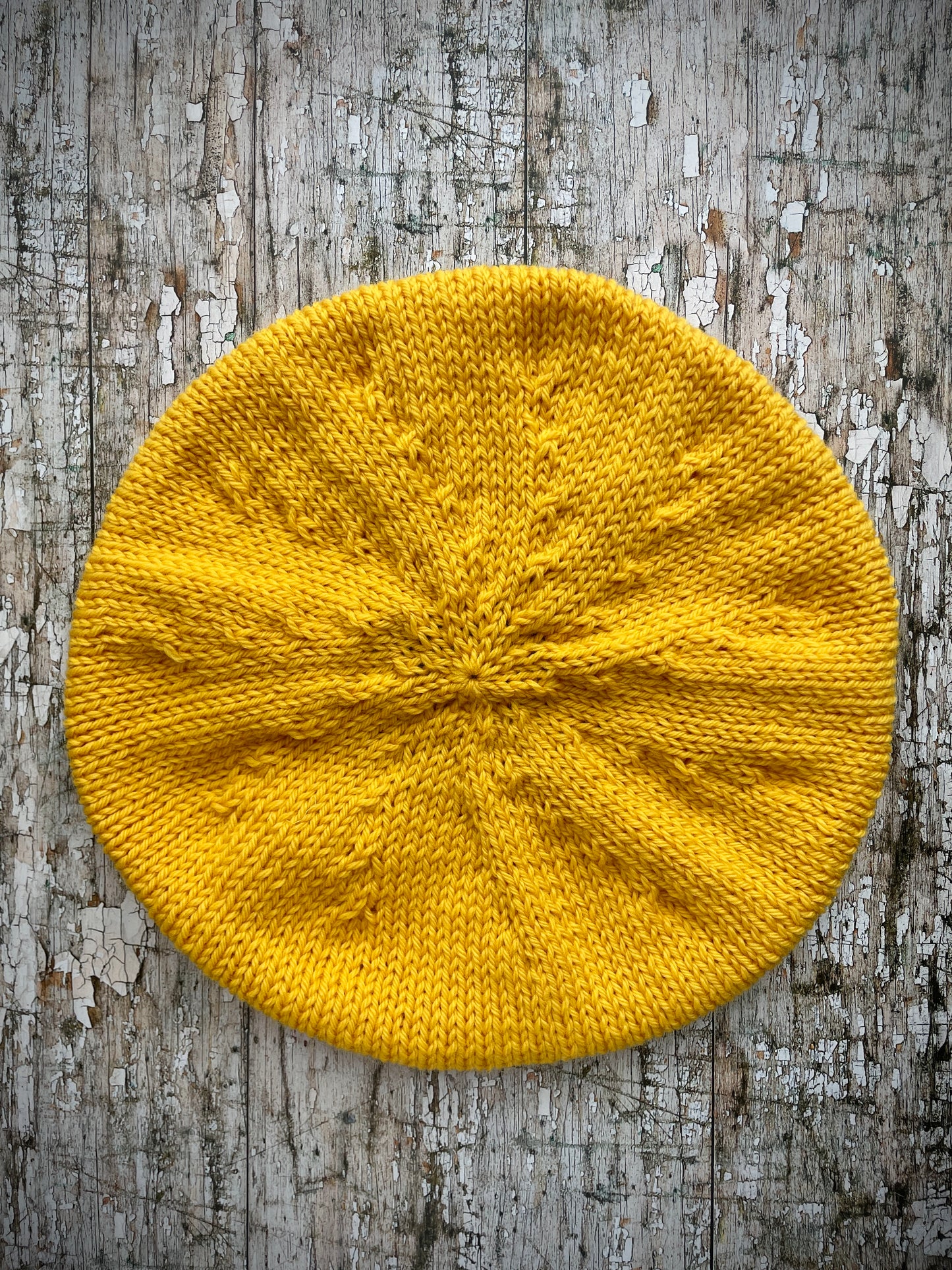 Hand Knitted Wool Beret Yellow Mulesing Free

Beautifully hand knitted beret in pure Peruvian Highland Mulesing free wool, perfect for keeping your head warm on cold days, with a ribbed band that gives the hat a snug fit, knitted in a beautiful bright egg yolk yellow colour.

SIZE: adult.

CARE: hand wash or machine wash on wool cycle at 30 degrees, dry flat, do not tumble dry.