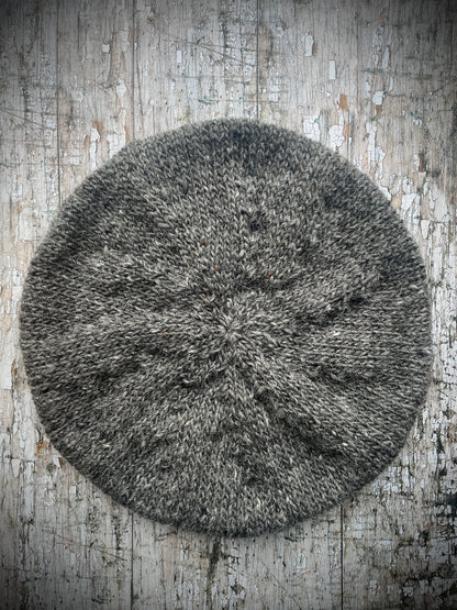 Small Hand Knitted Wool Beret Grey Heather

Beautifully hand knitted beret in Icelandic pure wool, perfect for keeping your head warm on cold days and knitted in a grey heather, with a ribbed band that gives the hat a snug fit.

SIZE: SMALL.

CARE: hand wash or machine wash on wool cycle at 30 degrees, dry flat, do not tumble dry.