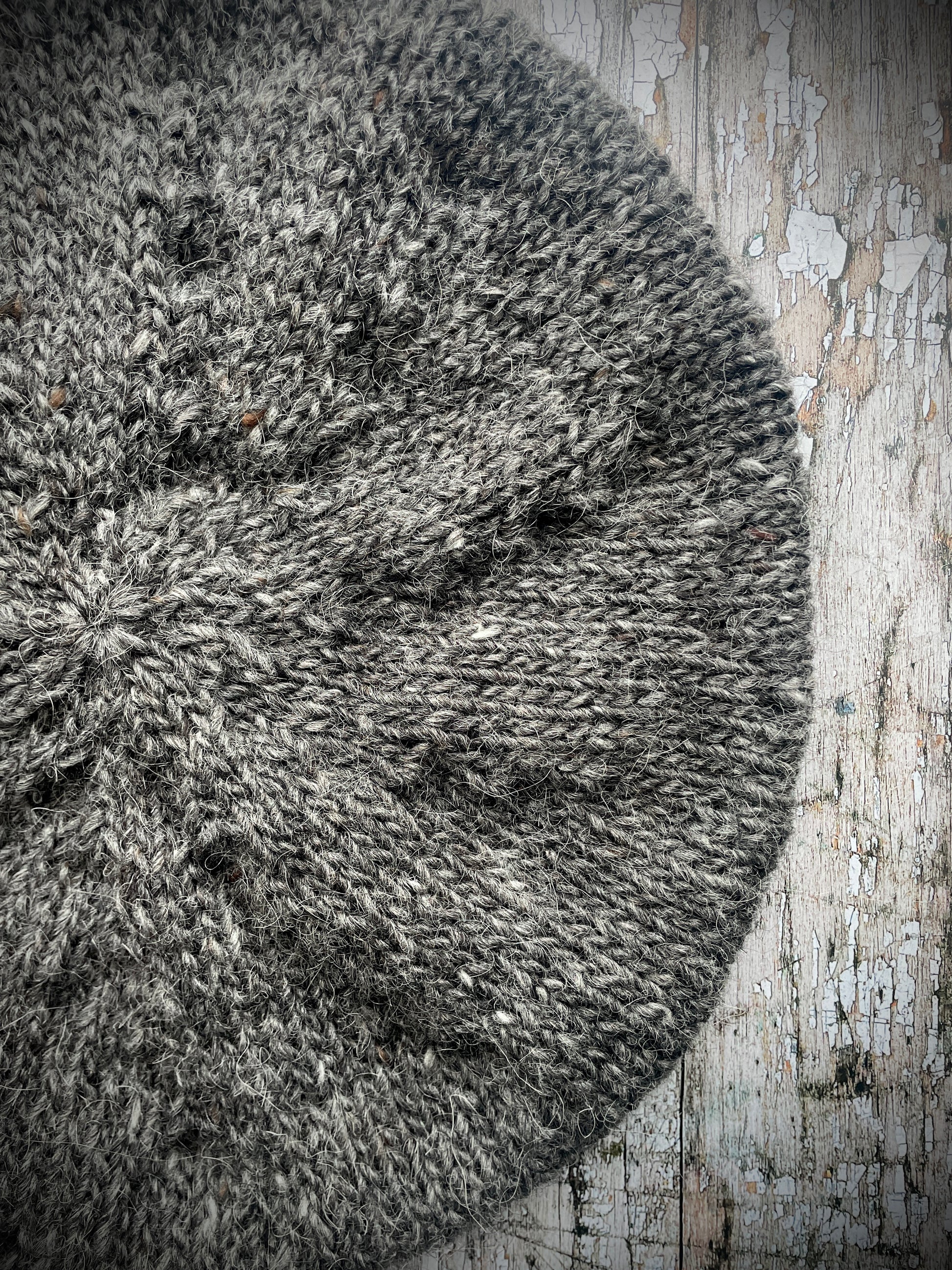 Small Hand Knitted Wool Beret Grey Heather

Beautifully hand knitted beret in Icelandic pure wool, perfect for keeping your head warm on cold days and knitted in a grey heather, with a ribbed band that gives the hat a snug fit.

SIZE: SMALL.

CARE: hand wash or machine wash on wool cycle at 30 degrees, dry flat, do not tumble dry.