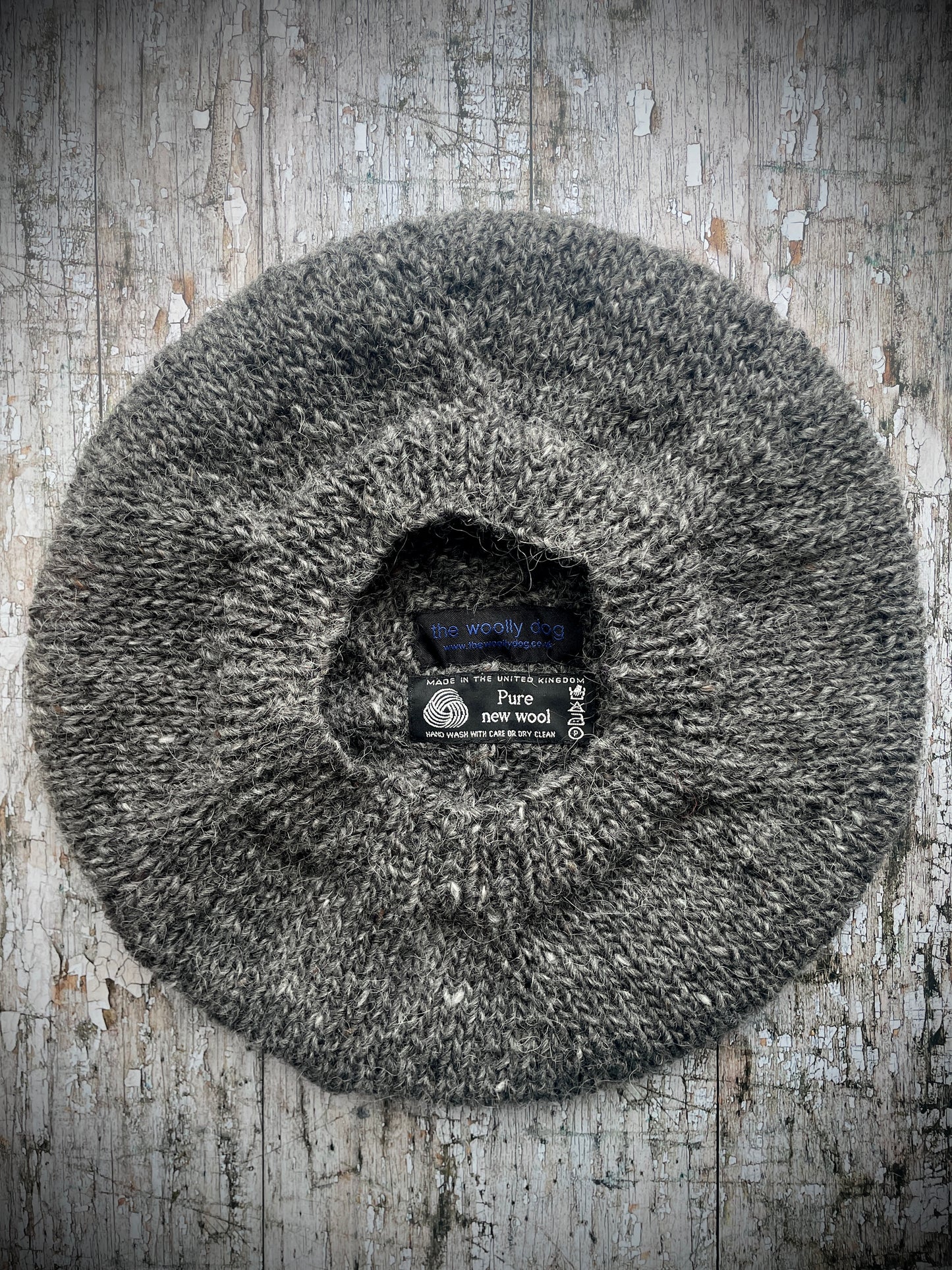 Small Hand Knitted Wool Beret Grey Heather

Beautifully hand knitted beret in Icelandic pure wool, perfect for keeping your head warm on cold days and knitted in a grey heather, with a ribbed band that gives the hat a snug fit.

SIZE: SMALL.

CARE: hand wash or machine wash on wool cycle at 30 degrees, dry flat, do not tumble dry.