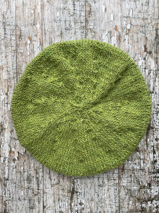 Hand Knitted Wool Beret Green Tweed

Beautifully hand knitted beret in Icelandic pure wool, perfect for keeping your head warm on cold days and knitted in a lovely green tweed colour, with a ribbed band that gives the hat a snug fit.

SIZE: adult.

CARE: hand wash or machine wash on wool cycle at 30 degrees, dry flat, do not tumble dry.