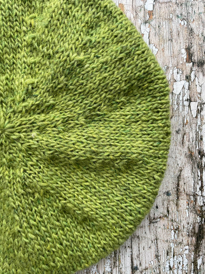 Hand Knitted Wool Beret Green Tweed

Beautifully hand knitted beret in Icelandic pure wool, perfect for keeping your head warm on cold days and knitted in a lovely green tweed colour, with a ribbed band that gives the hat a snug fit.

SIZE: adult.

CARE: hand wash or machine wash on wool cycle at 30 degrees, dry flat, do not tumble dry.