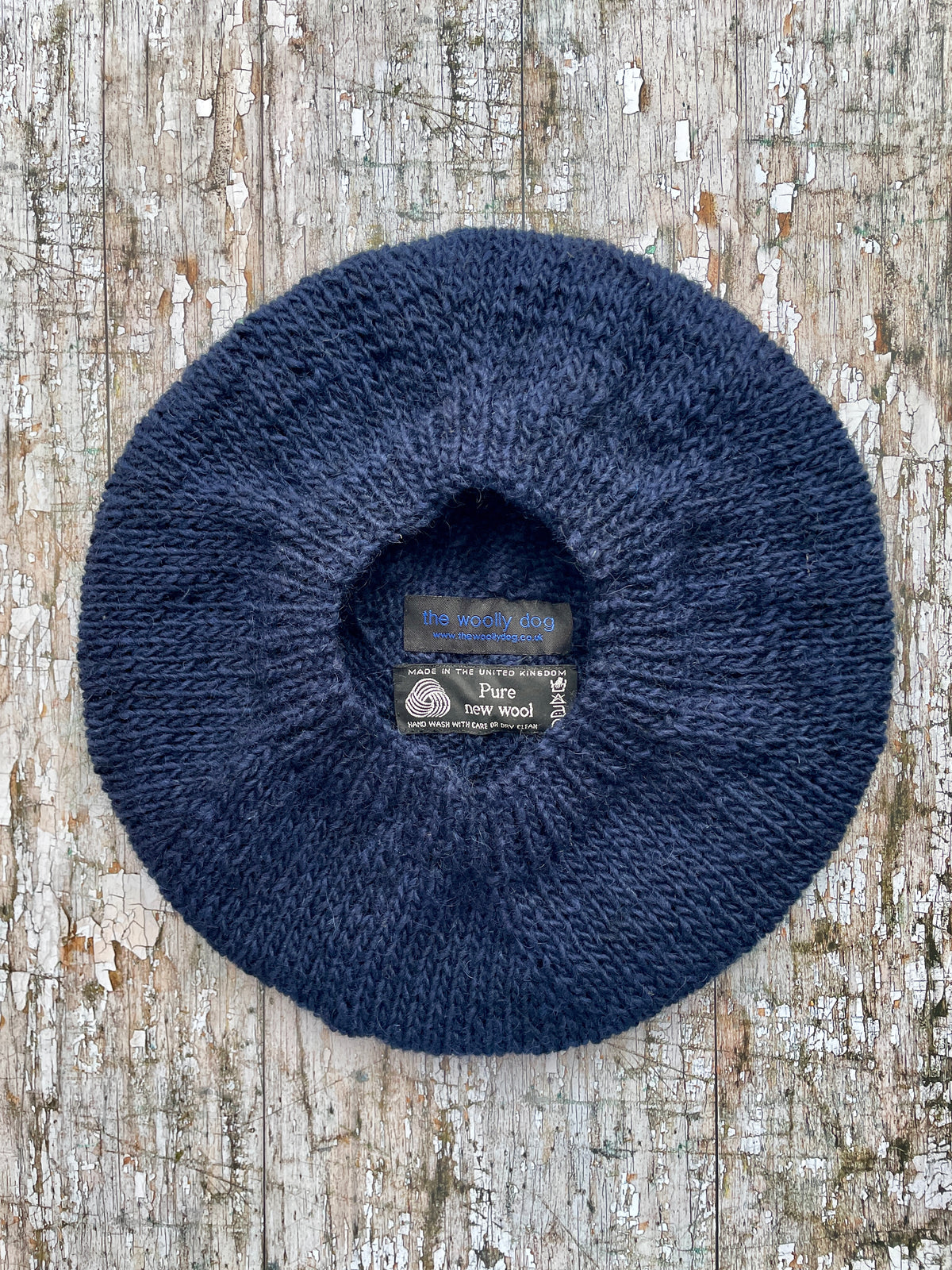 Hand Knitted Wool Beret Navy Blue

Beautifully hand knitted beret&nbsp;in dark navy blue Icelandic wool, perfect for keeping your head warm on cold days, with a ribbed band that gives the hat a snug fit.

SIZE: adult.


DIAMETER: 11+1/4" / 28.5cm.


CARE: hand wash or machine wash on wool cycle at 30 degrees, dry flat, do not tumble dry.
