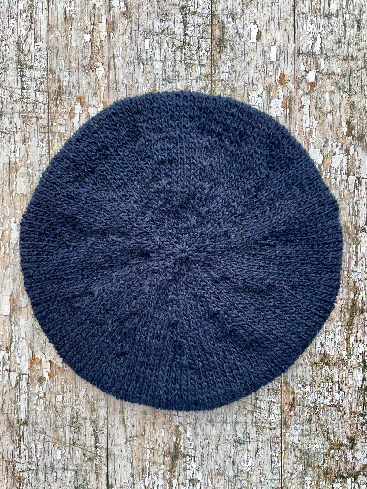 Hand Knitted Wool Beret Navy Blue

Beautifully hand knitted beret&nbsp;in dark navy blue Icelandic wool, perfect for keeping your head warm on cold days, with a ribbed band that gives the hat a snug fit.

SIZE: adult.


DIAMETER: 11+1/4" / 28.5cm.


CARE: hand wash or machine wash on wool cycle at 30 degrees, dry flat, do not tumble dry.