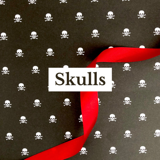 Gift Wrapping Add On

'SKULLS' by Kelly Hyatt for Lagom Design, printed on high quality paper which comes from managed sources.

Your item will be beautifully wrapped in designer paper, tied with ribbon and your message printed with a picture suitable for the occasion.

How Does It Work?... pick which design paper you would like your item wrapped in and add this service to your cart along with the item you are purchasing.