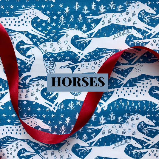 Gift Wrapping Add On

'HORSES' by Cambridge Imprint, printed on high quality, eco friendly uncoated FSC certified matte paper with vegetable oil based hand mixed inks.

Your item will be beautifully wrapped in designer paper, tied with ribbon and your message printed with a picture suitable for the occasion.

How Does It Work?... pick which design paper you would like your item wrapped in and add this service to your cart along with the item you are purchasing.