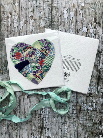 One Of A Kind Patchwork Card no.7